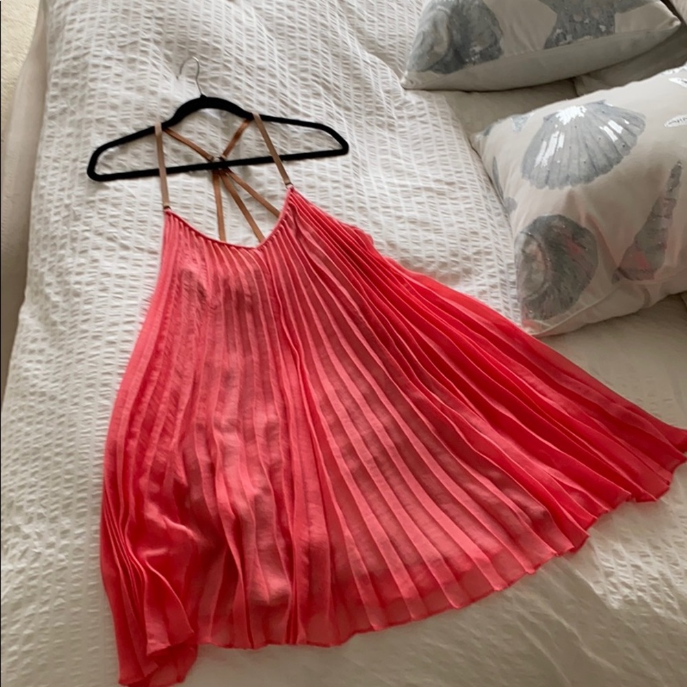 BCBG Max Azria pink summer dress size Small